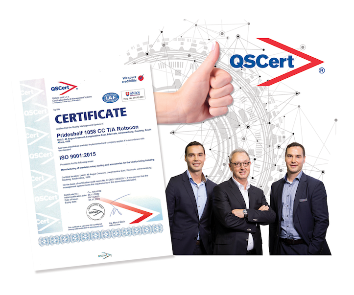 ROTOCON Achieves ISO 9001 2015 Certification